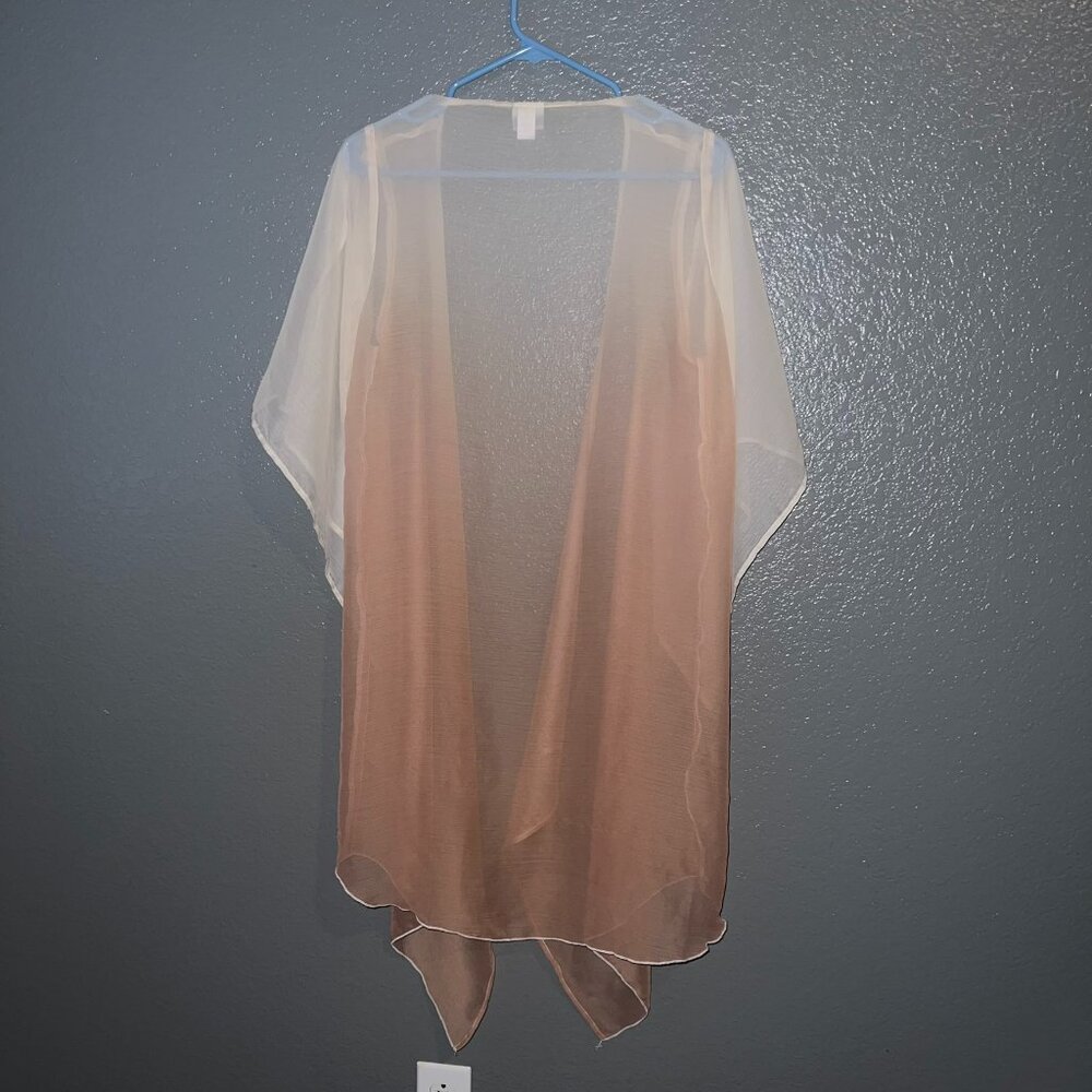 Sonoma Chic Ombre Kimono Cardigan - Perfect for Layering!
